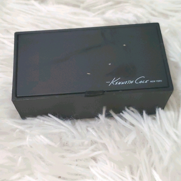 Kenneth Cole Granite & Sterling silver cuff links - Picture 6 of 7